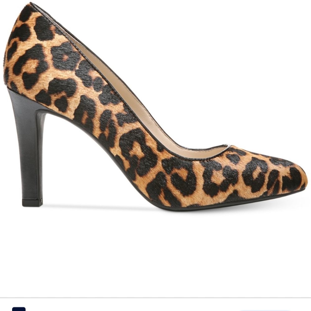 Franco Sarto Napoli Leopard Heels Size 9